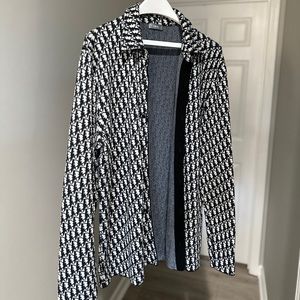 Men’s Dior Pull Over Button Shirt
